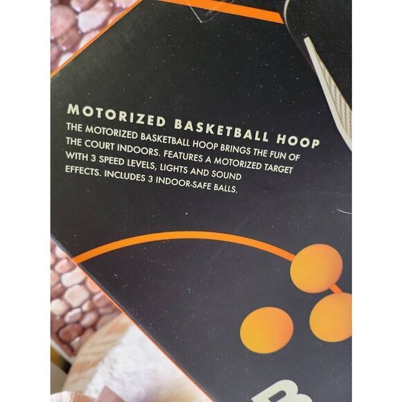 B BLACK SERIES MOTORIZED BASKETBALL HOOP #B3 - Picture 3 of 3